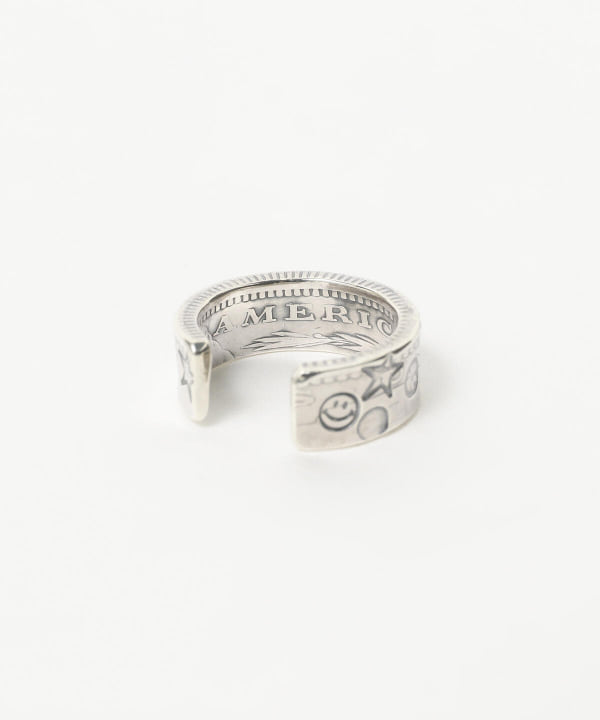 BEAMS NORTH WORKS × BEAMS / Special order 1$ Stamp ring (accessory