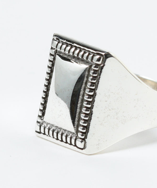 BEAMS XOLO JEWELRY / 男裝Square Mirror Ring（飾品戒指）網購｜BEAMS