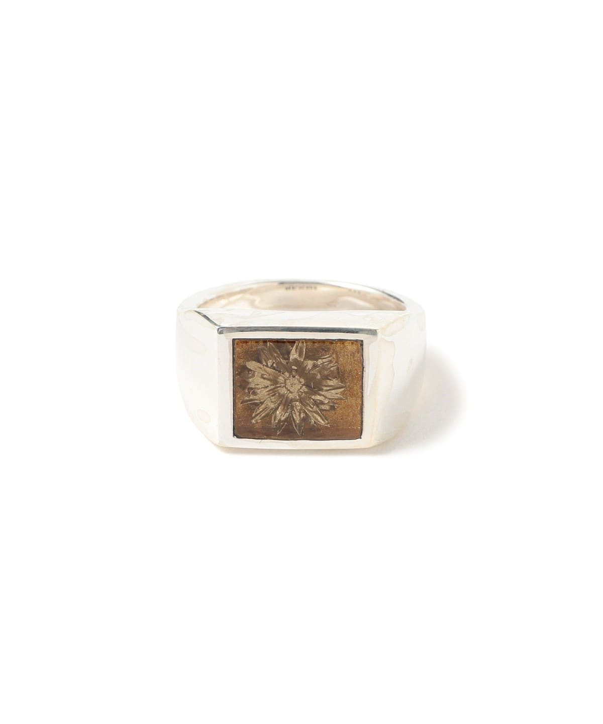 【別注】XOLO JEWELRY ショロ ジュエリー / Signet Ring アクセサリー MEN SILVER×GOLD US9/18-19号 【別注】XOLO JEWELRY ショロ ジュエリー / Signet Ring アクセサリー MEN SILVER×GOLD US9/18-19号