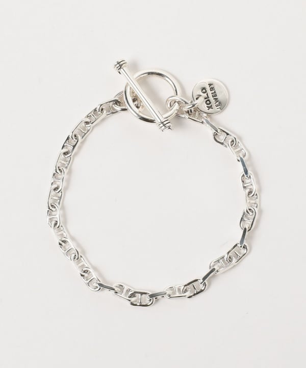 BEAMS XOLO JEWELRY / Solid Anchor Link Bracelet (BEAMS bracelet 