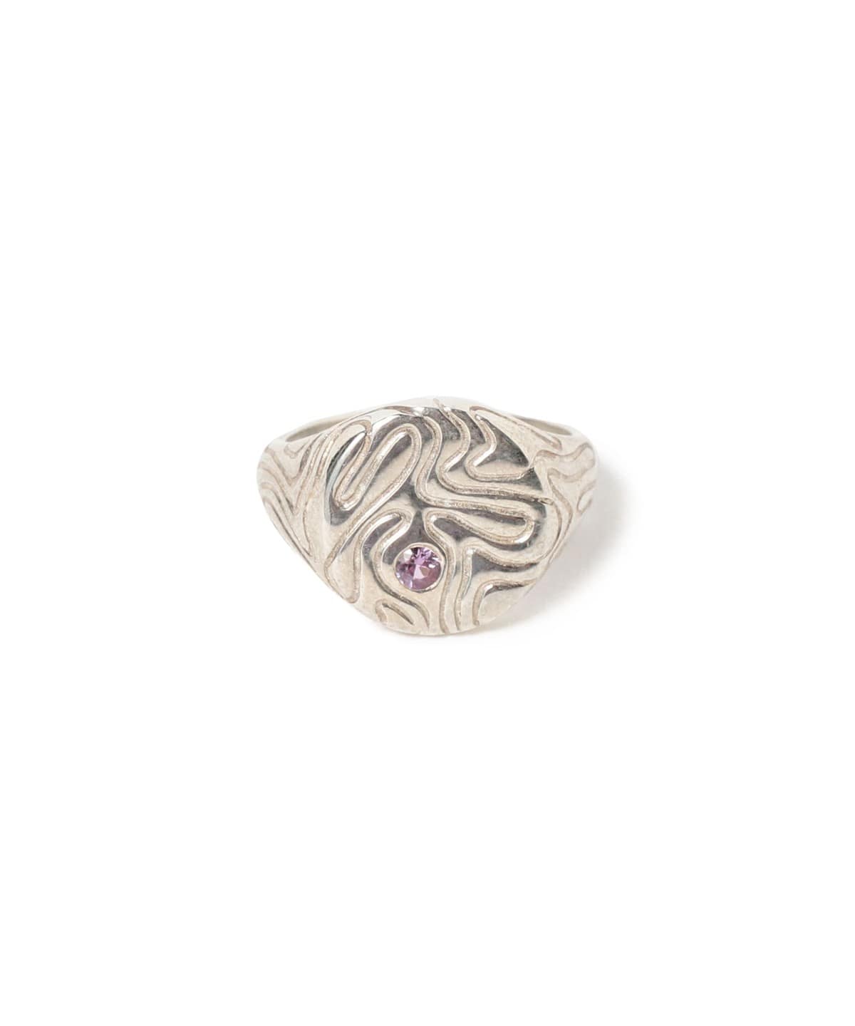 OCTI / Globe Signet Purple �A�N�Z�T���[ MEN SILVER O