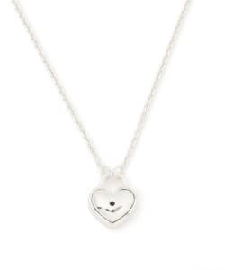 Taiga Igari / Heart Padlock Necklace With Onyx S