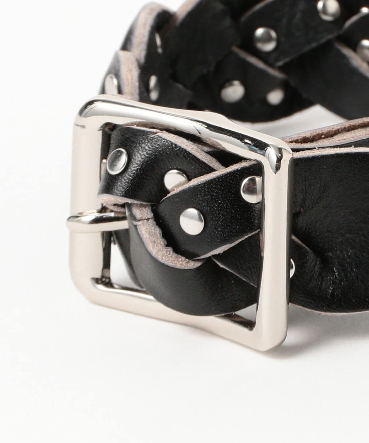 BEAMS（ビームス）FUTURE ARCHIVE / LEATHER STUDS BANGLE