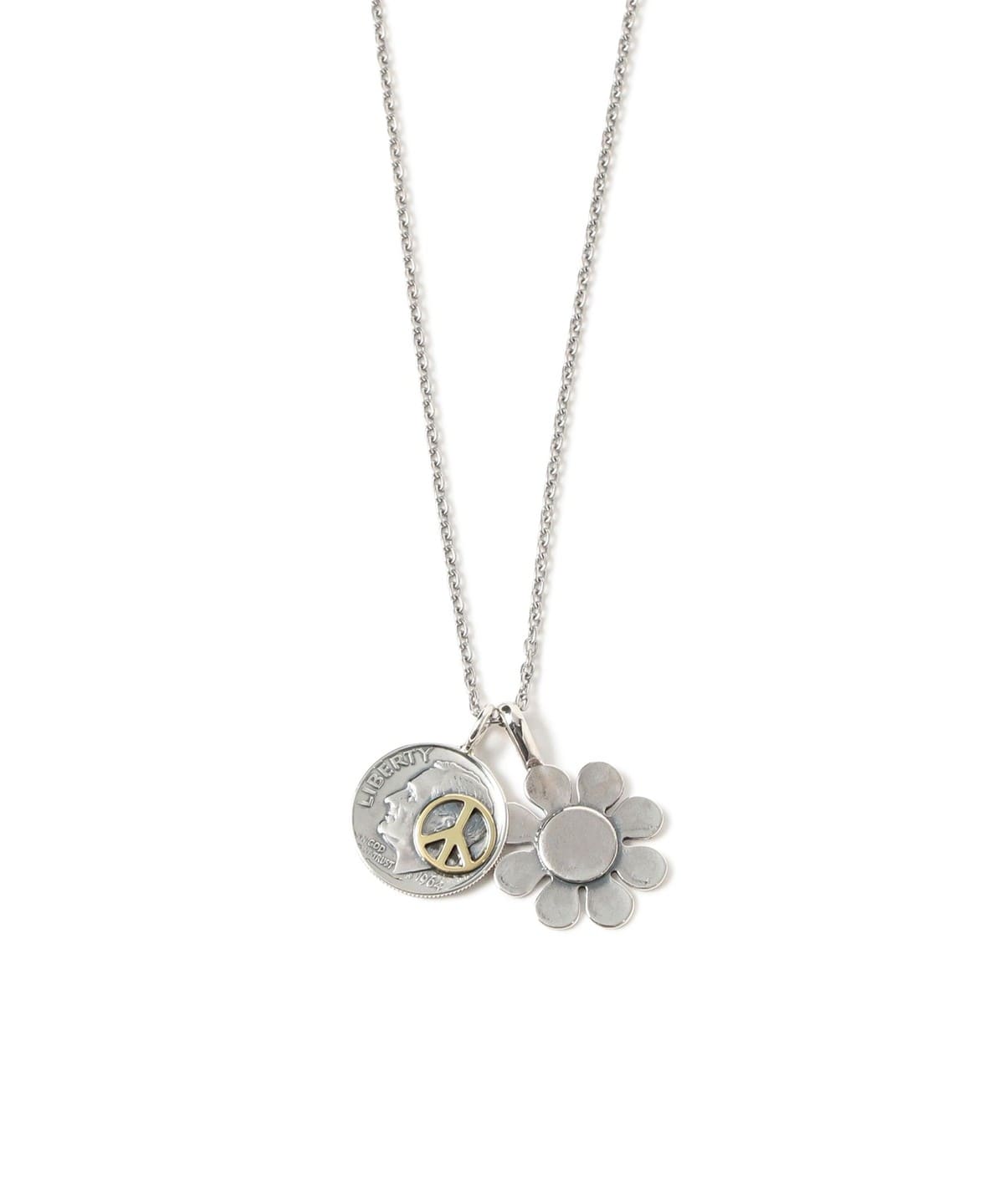 アクセサリー N4xm BEAMS（ビームス）NORTH WORKS / Flower Coin Necklace（アクセサリー