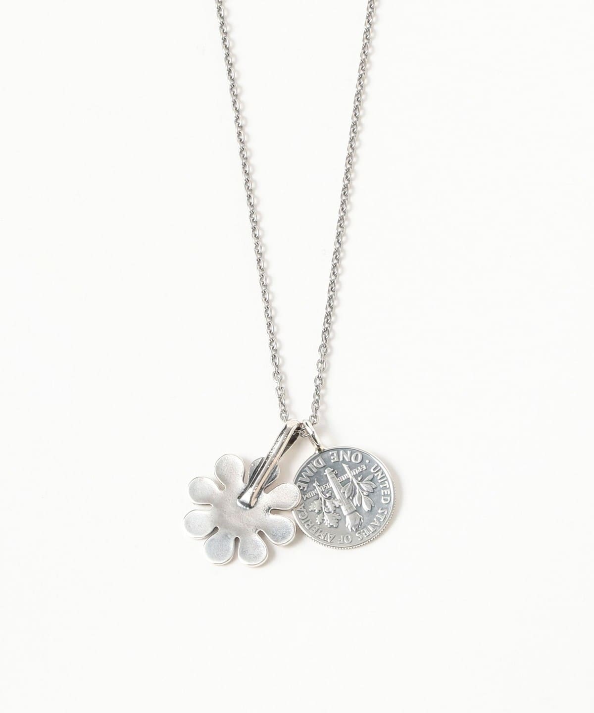 BEAMS（ビームス）NORTH WORKS / Flower Coin Necklace（アクセサリー