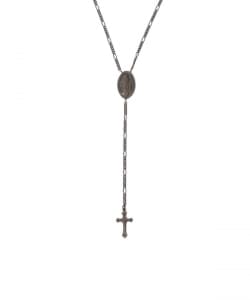 LES SIX / Cross Rusted Necklace
