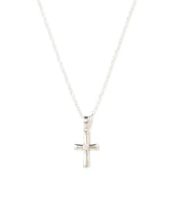 SHRINE / CROSS NECKLACE SILVER