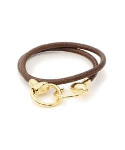 ▲WACCOWACCO /ゴールド ビット ブレスレット