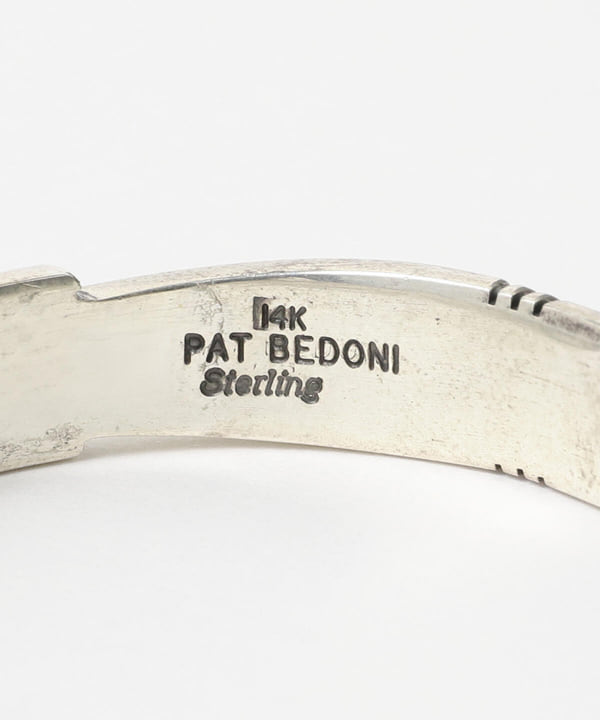 貴重14kパトリシア・ベドニーPatricia Bedonie幅広ワイドバン