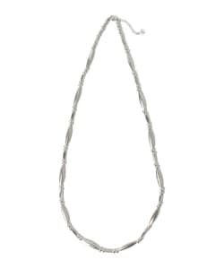 ▲BEAMS / シルバービーズ ネックレス◇