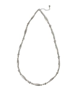 ▲BEAMS / シルバービーズ ネックレス◇