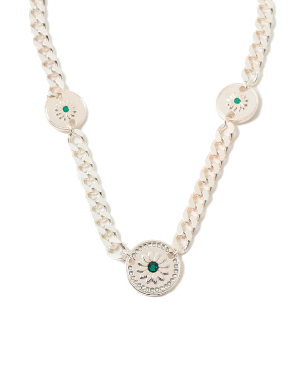 公式通販サイトでお買い TTT_MSW / silver Necklace Flower ネックレス