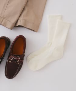 BEAMS / 男裝 起毛 錐形 長襪