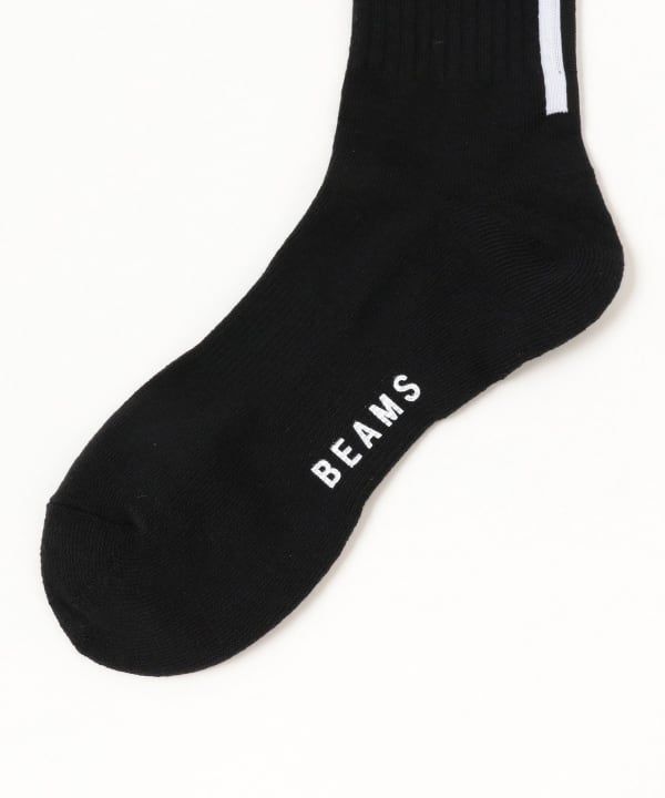 BEAMS（ビームス）バックライン ソックス①（レッグウェア