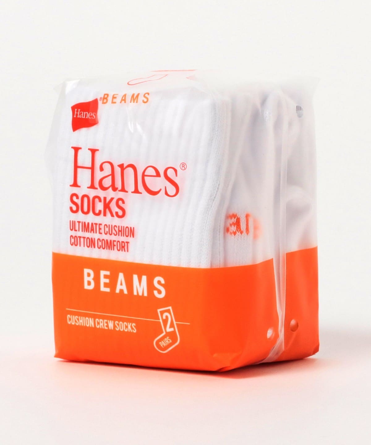 BEAMS（ビームス）Hanes × BEAMS / 別注 Socks 2pieces pack（レッグ 