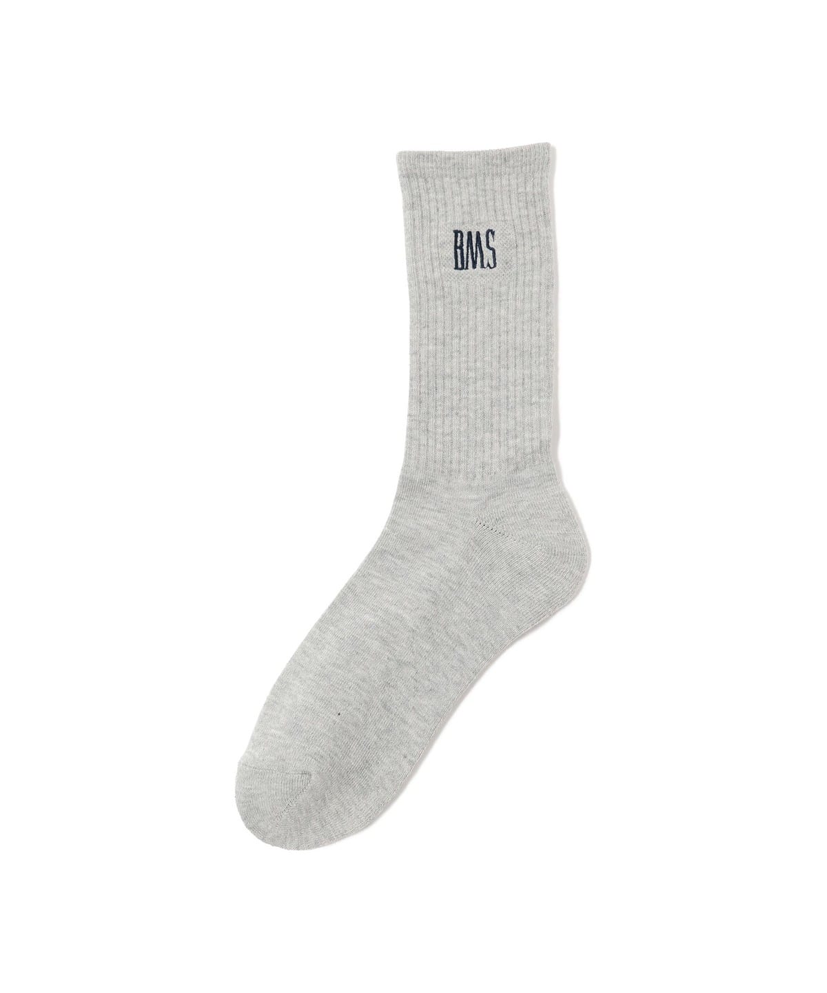 BMSロゴ ソックス レッグウェア MEN GREY ONE SIZE BMSロゴ ソックス レッグウェア MEN GREY ONE SIZE