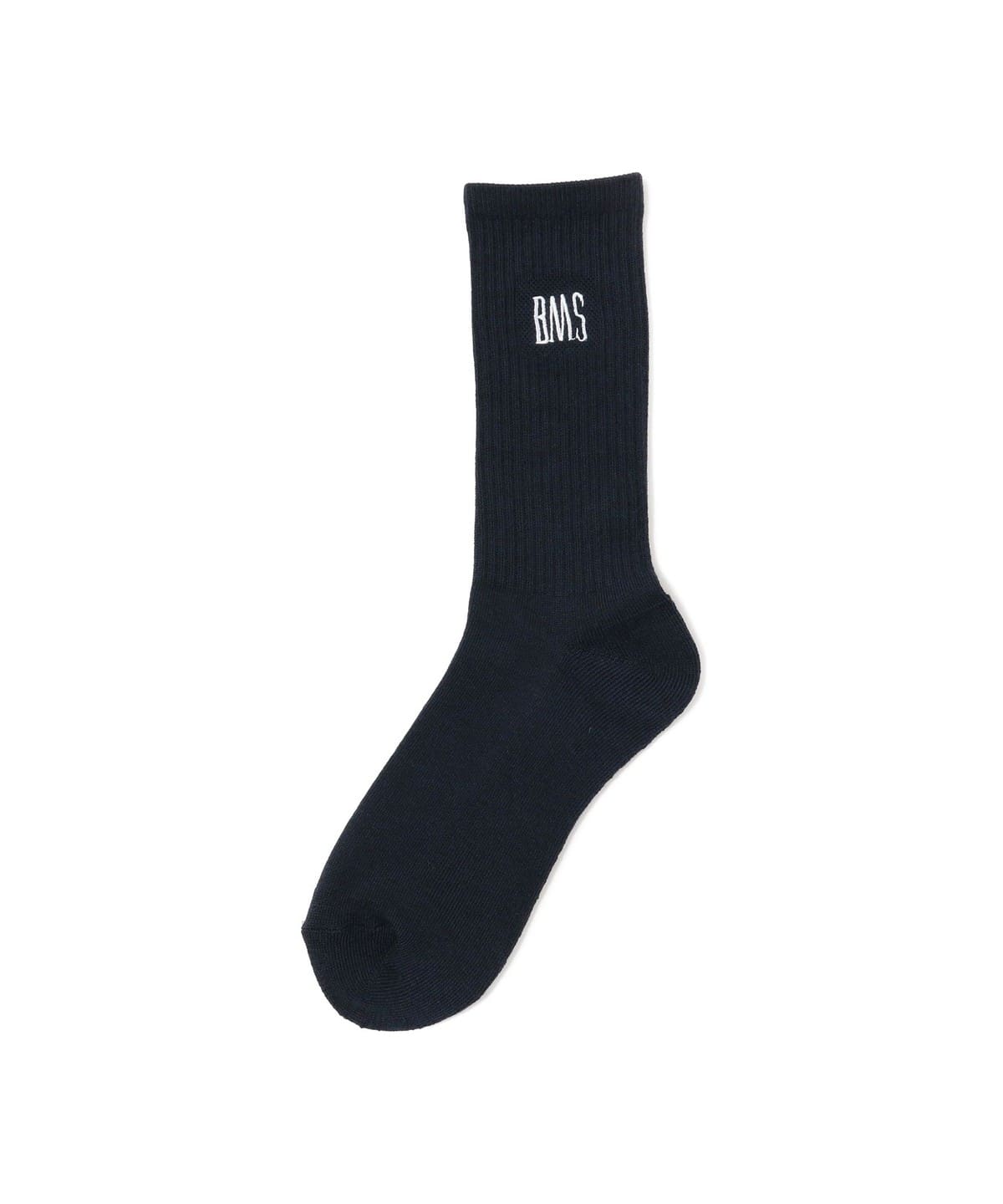 BMSロゴ ソックス レッグウェア MEN NAVY ONE SIZE BMSロゴ ソックス レッグウェア MEN NAVY ONE SIZE