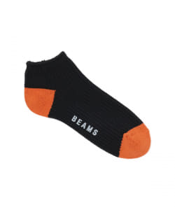 BEAMS / 男裝 雙色調 華夫格 踝襪