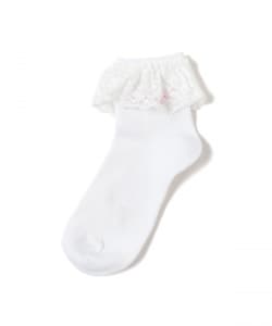 〈WOMENS〉papergirl × BEAMS / LACE SOCKS