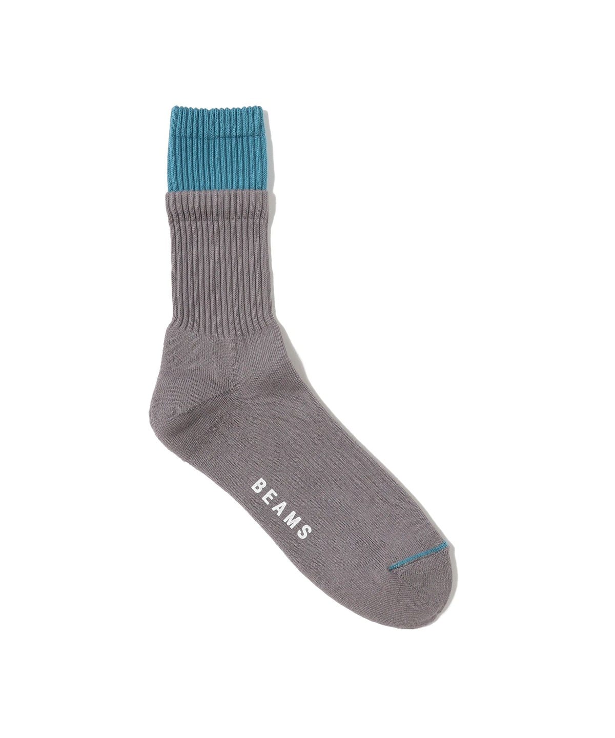 フェイク レイヤード ソックス レッグウェア MEN GREY ONE SIZE フェイク レイヤード ソックス レッグウェア MEN GREY ONE SIZE