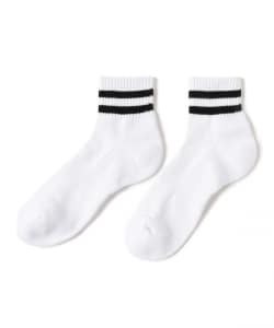 ▲FreshService / 2-PACK LINE SHORT SOCKS