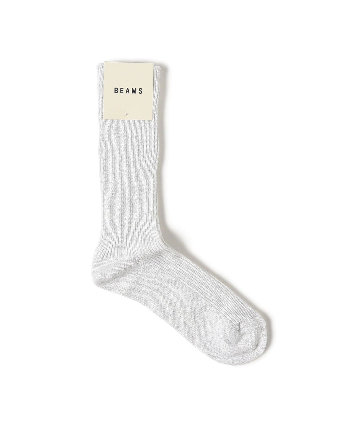 ラメ クルー ソックス レッグウェア MEN WHITE ONE SIZE ラメ クルー ソックス レッグウェア MEN WHITE ONE SIZE
