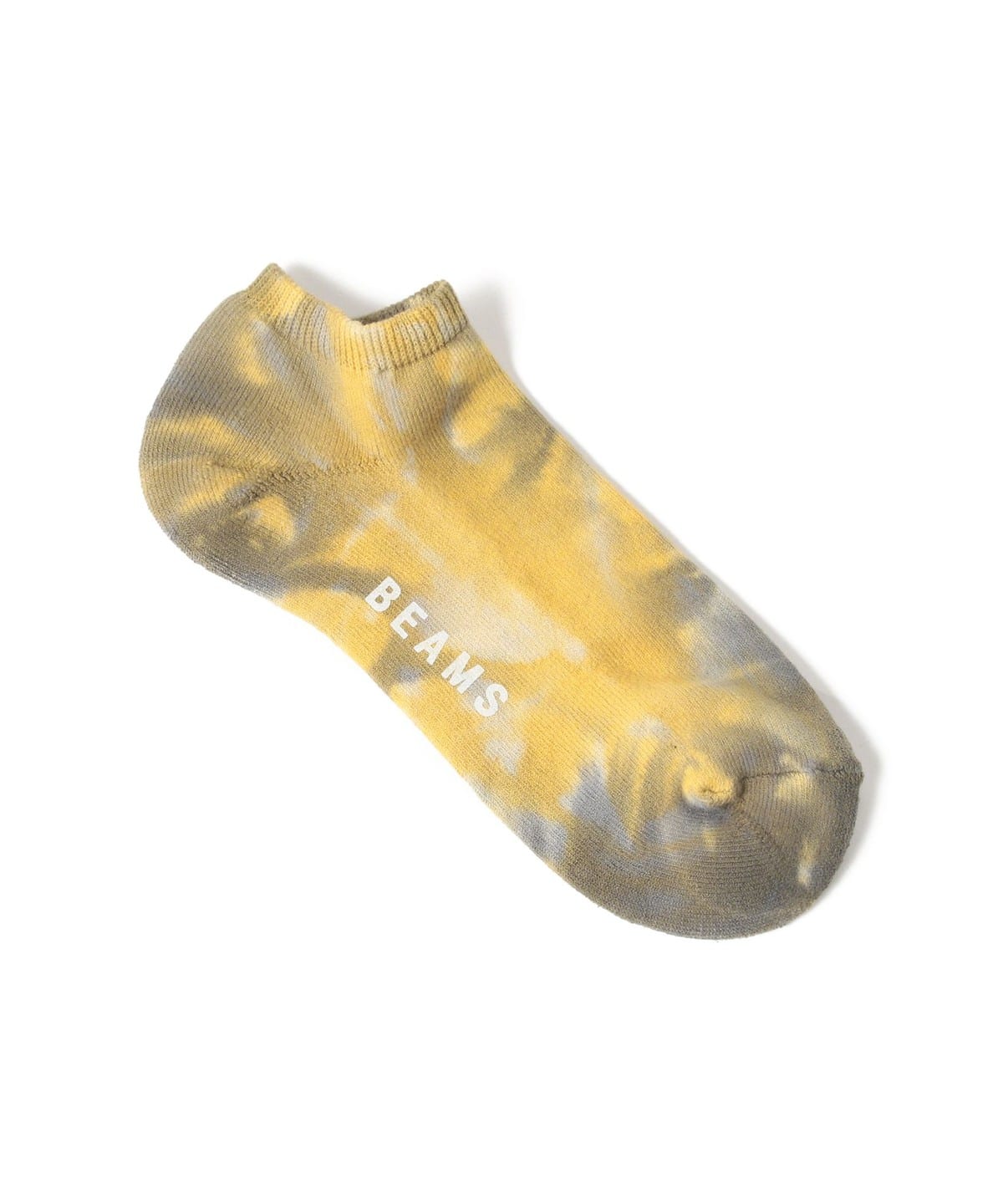 タイダイ アンクル ソックス レッグウェア MEN CHARCOAL×YELLOW ONE SIZE タイダイ アンクル ソックス レッグウェア MEN CHARCOAL×YELLOW ONE SIZE