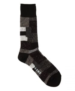 ▲BEAMS / パッチワーク ソックス