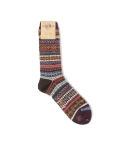 ▲CHUP / ジャカード ウール ソックス