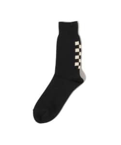 ▲ROSTER SOX / チェッカーフラッグ柄 ソックス