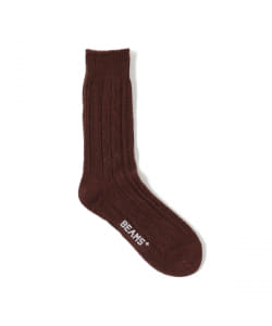 ▲BEAMS PLUS / ケーブル  ネップ ソックス