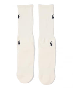 ▲POLO RALPH LAUREN for BEAMS  / ダブル ポニー クルー ソックス