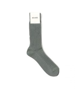 ▲BEAMS / ローゲージ リブ ソックス