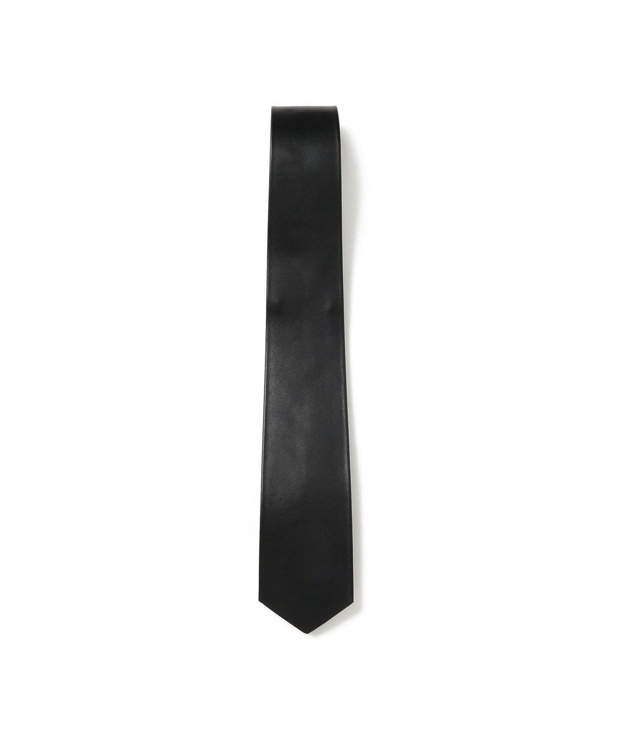 FUTURE ARCHIVE / SMOOTH LEATHER TIE スーツ・ネクタイ MEN BLACK ONE SIZE FUTURE ARCHIVE / SMOOTH LEATHER TIE スーツ・ネクタイ MEN BLACK ONE SIZE