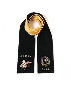 ▲テーラー東洋 / VELVETEEN WINTER SCARF “EAGLE”