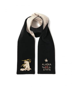 ▲テーラー東洋 / VELVETEEN WINTER SCARF “ALASKA”