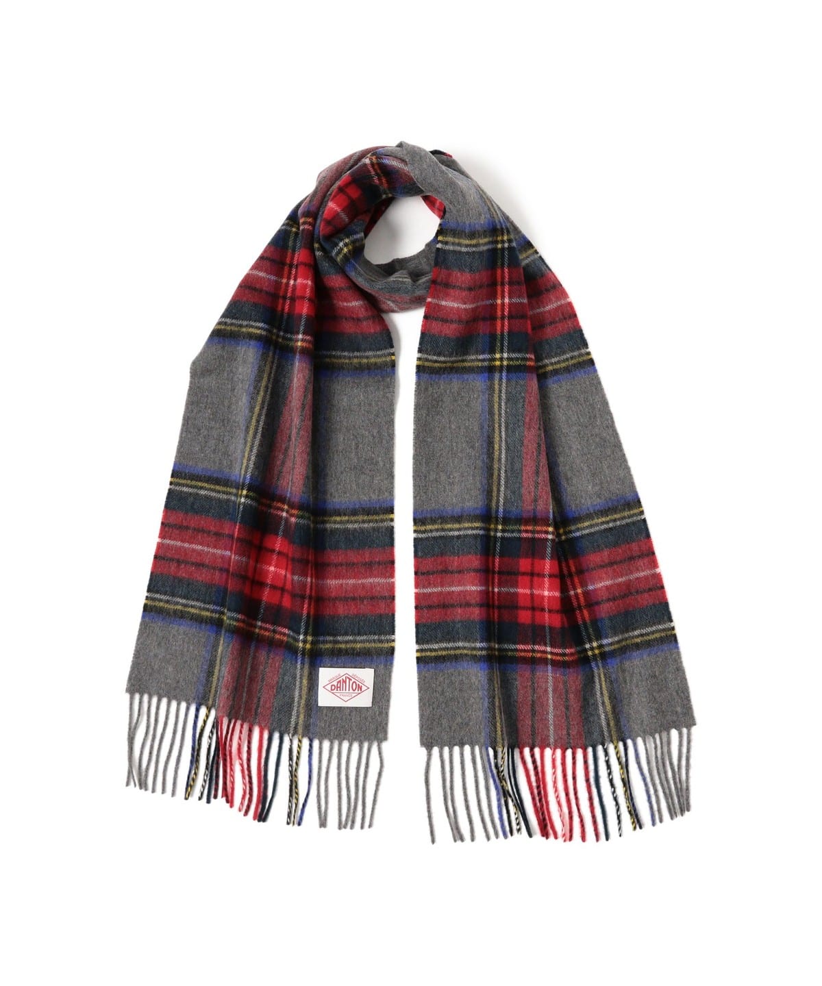 DANTON ダントン / WOOL CASHMERE MUFFLER ファッション雑貨 MEN GREY STEWART ONE SIZE DANTON ダントン / WOOL CASHMERE MUFFLER ファッション雑貨 MEN GREY STEWART ONE SIZE