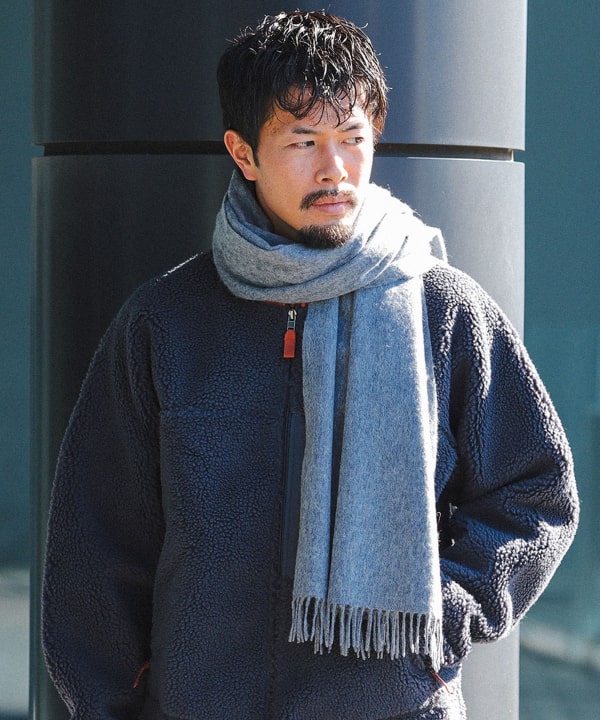 BEAMS（ビームス）ソリッド マフラー（ファッション雑貨 マフラー