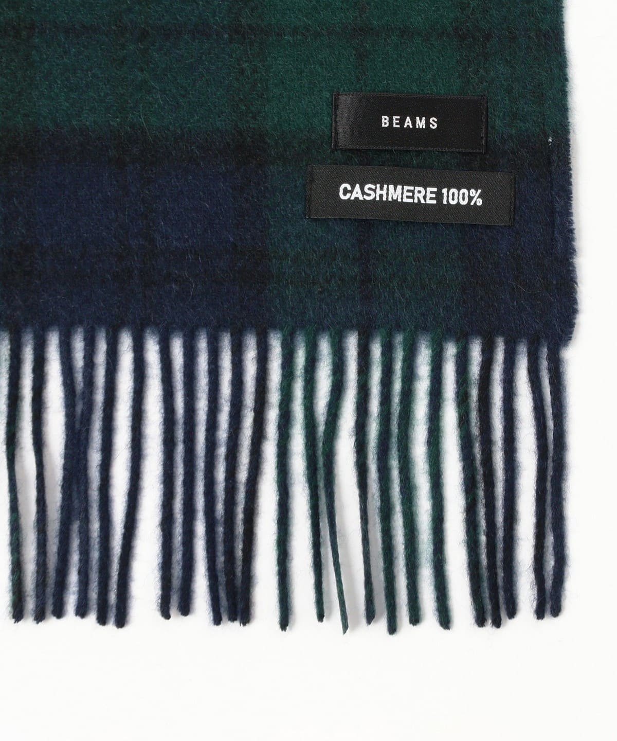 BEAMS（ビームス）カシミヤ リバーシブル マフラー