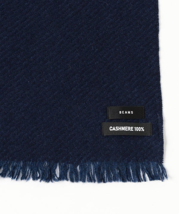 BEAMS（ビームス）カシミヤ 2トーン マフラー（ファッション雑貨