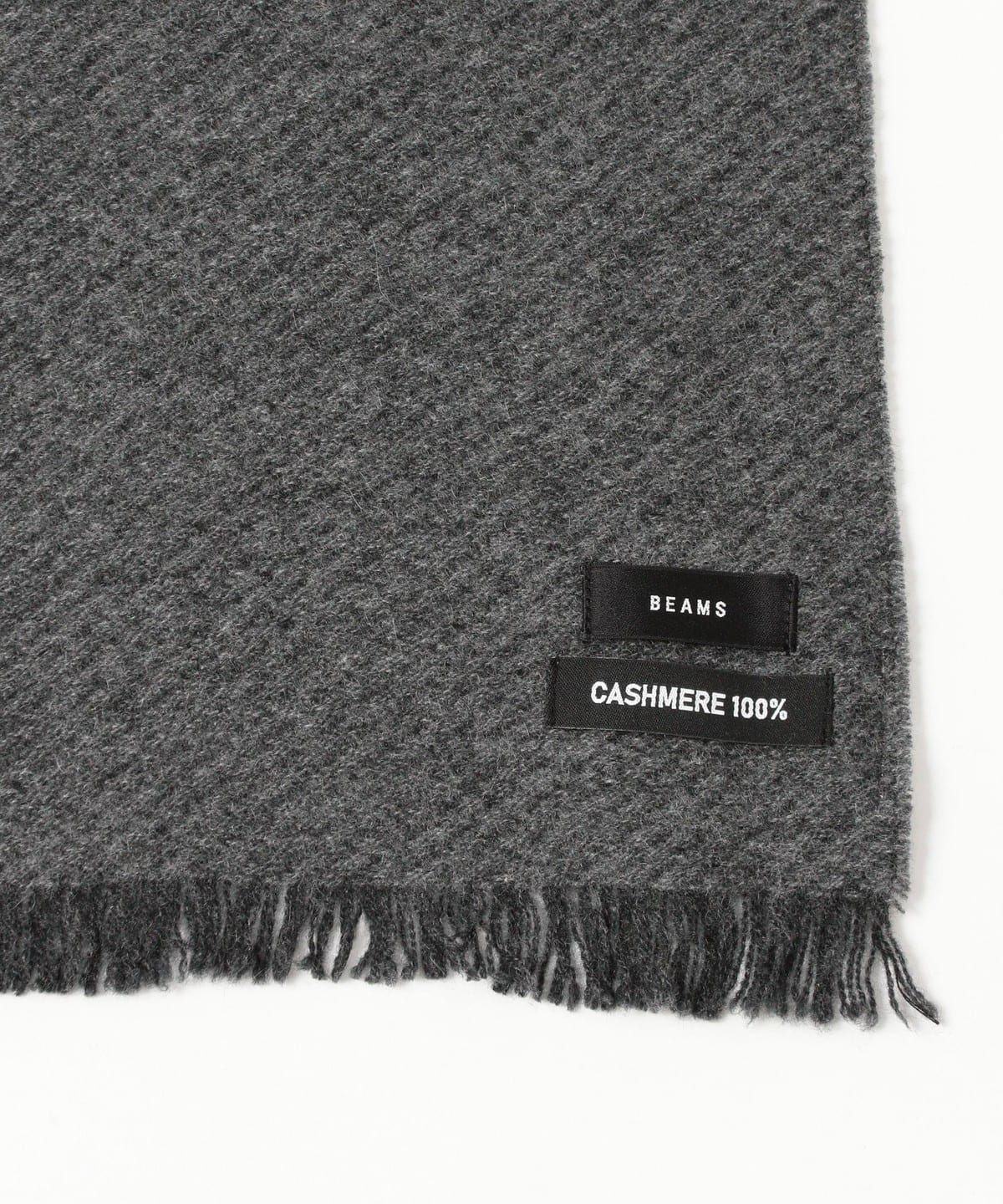 BEAMS（ビームス）カシミヤ 2トーン マフラー（ファッション雑貨 