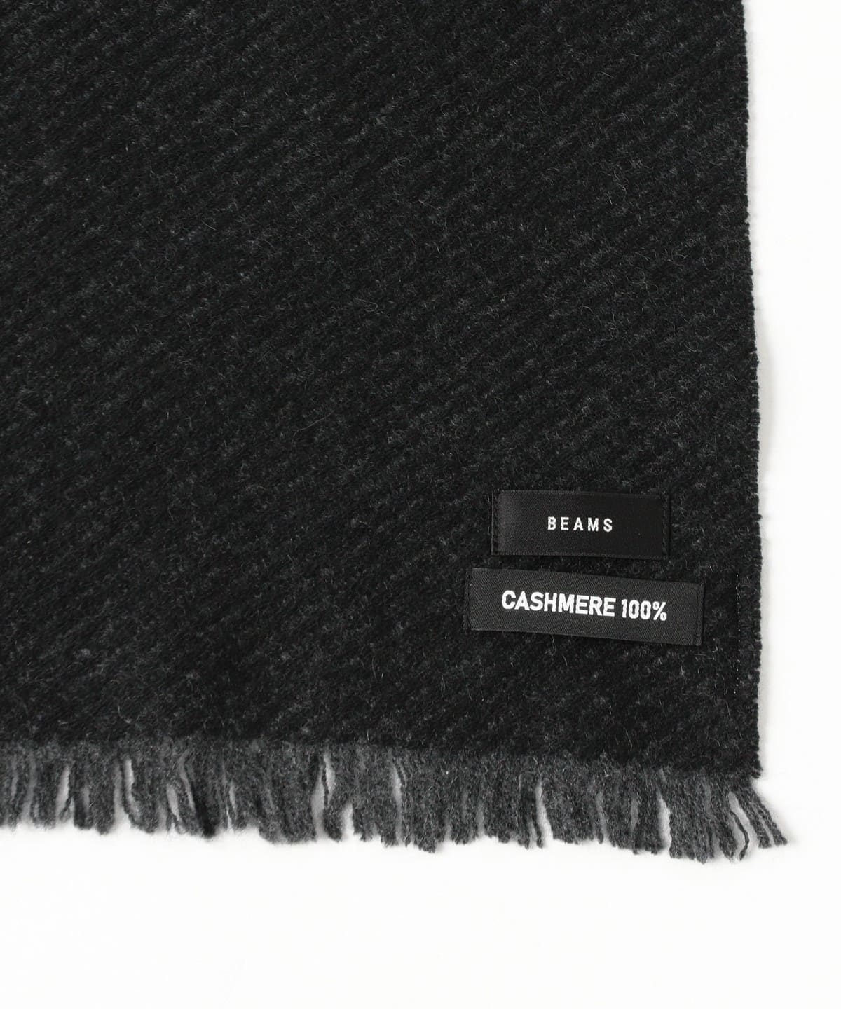 BEAMS（ビームス）カシミヤ 2トーン マフラー（ファッション雑貨