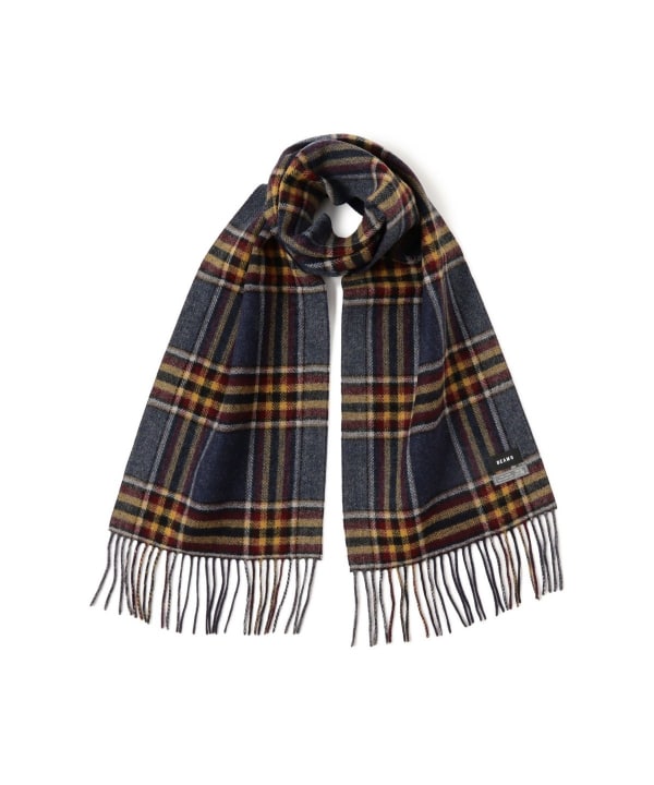 【新品】BEGG × BEAMS PLUS / 別注 タータンチェック柄マフラー 新品】BEGG × BEAMS PLUS / 別注 タータンチェック柄マフラー