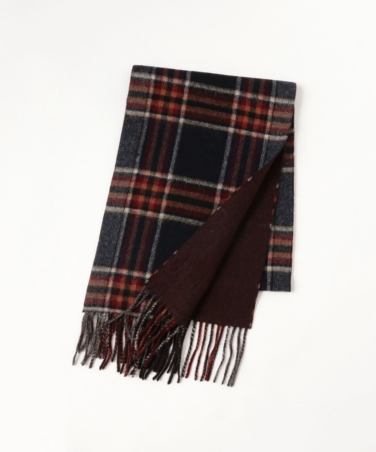 【新品】BEGG × BEAMS PLUS / 別注 タータンチェック柄マフラー 新品】BEGG × BEAMS PLUS / 別注 タータンチェック柄マフラー