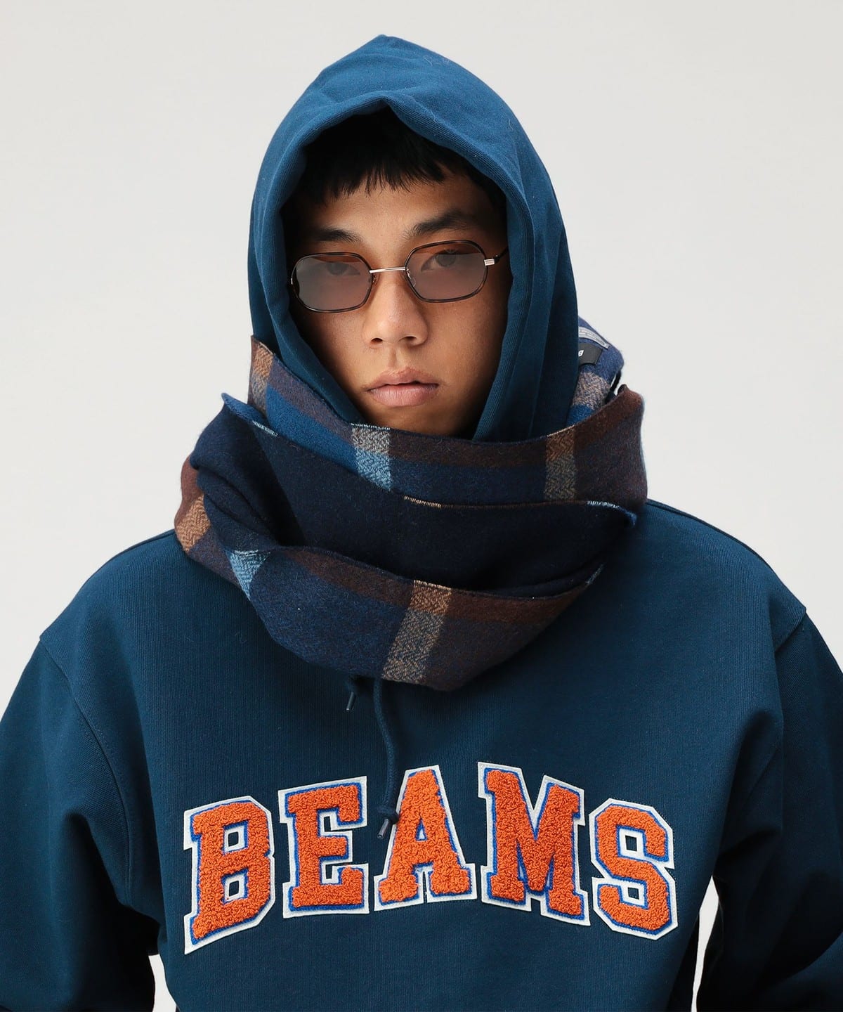 BEAMS（ビームス）【タイムセール】ブロックチェック リバーシブル