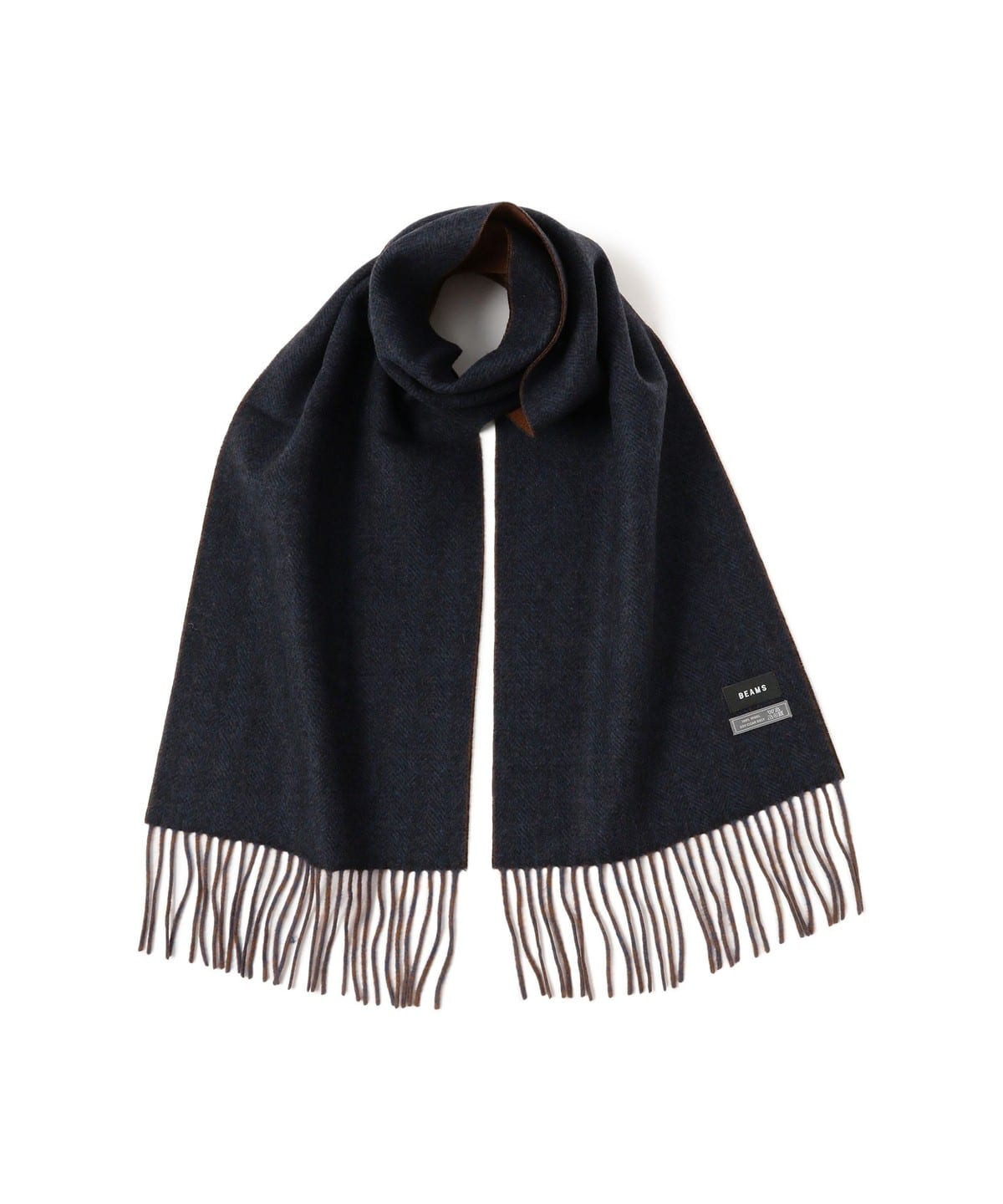 ヘリンボーン リバーシブル マフラー ファッション雑貨 MEN MOCA ONE SIZE ヘリンボーン リバーシブル マフラー ファッション雑貨 MEN MOCA ONE SIZE