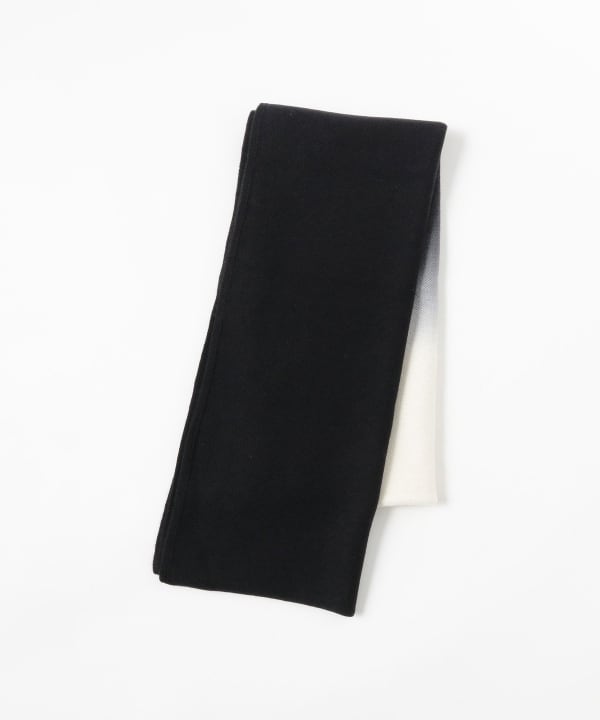 Graphpaper / Gradient Dyed Wool Knit Scarf