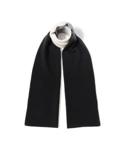 Graphpaper / Gradient Dyed Wool Knit Scarf