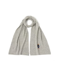 POLO RALPH LAUREN / Solid Denim Bear Scarf