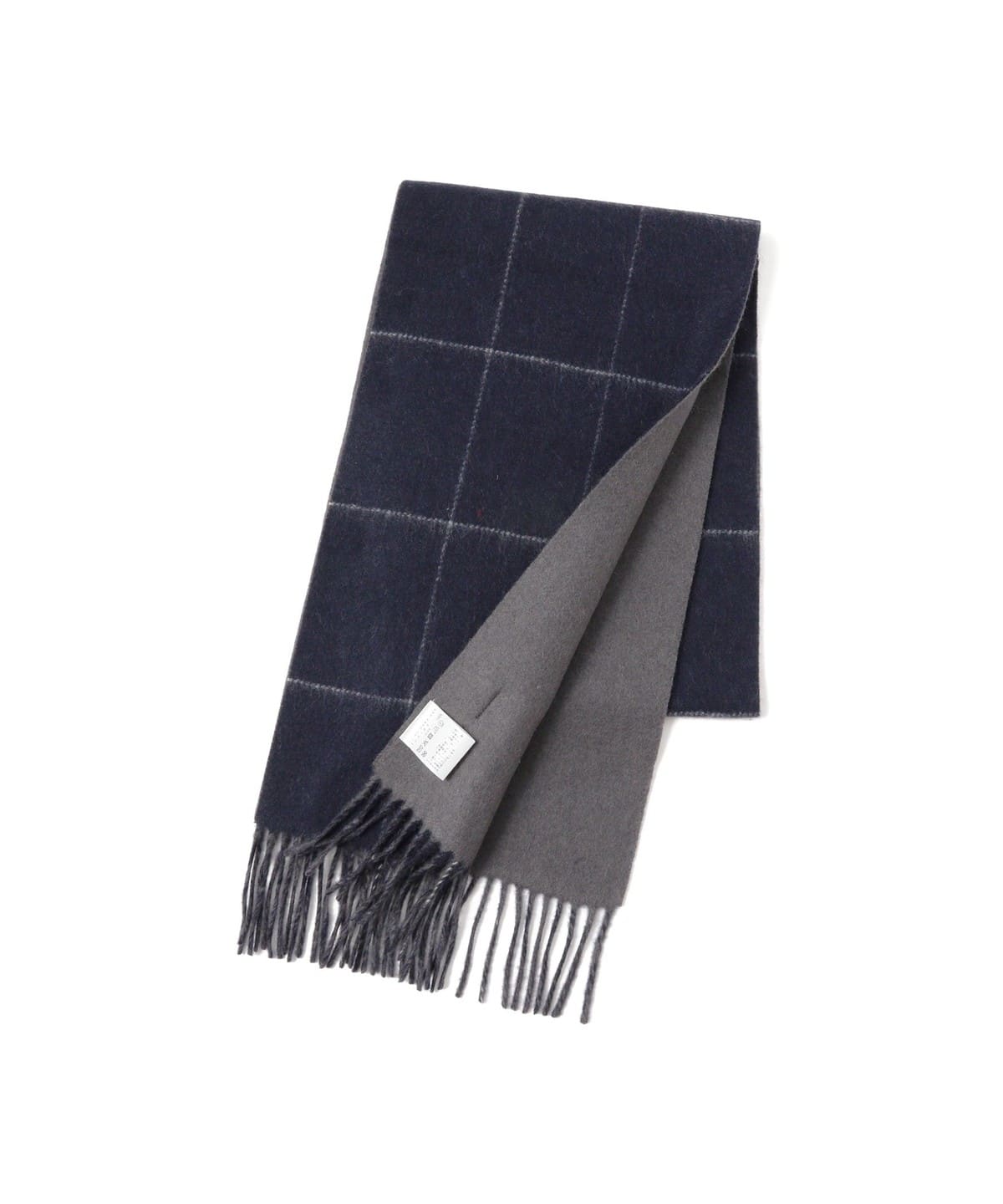 BEAMS（ビームス）カシミヤ ウィンドウペンチェック マフラー